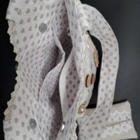 Vintagetäschchen "Trachtentasche Bauernleinen" – Bild 4
