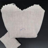 Vintagetäschchen "Trachtentasche Bauernleinen" – Bild 5