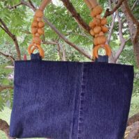 Jeanstasche Dackel wackel – Bild 2