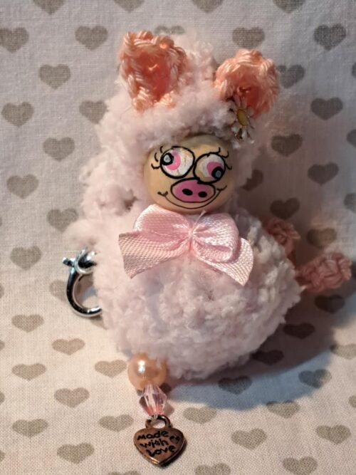 Glücksschwein Fienchen ist ein entzückender Schlüsselanhänger