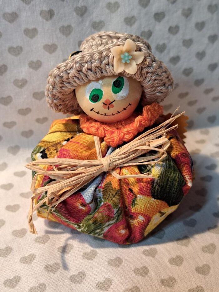 Lavendelpuppe einfach Herbst mit Lavendel gefüllt